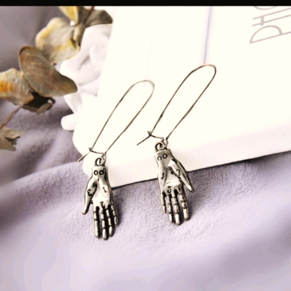 Silver Gypsy Minimalist Dangle Earrings
